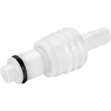 Beer & Gas Tubing Quick Disconnect (QD) - In-line W/ Shut-off Set