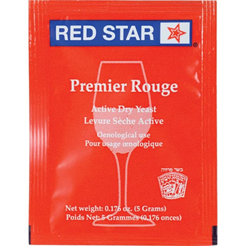 Red Star - Premier Rouge (Pasteur Red) Dry Wine Yeast