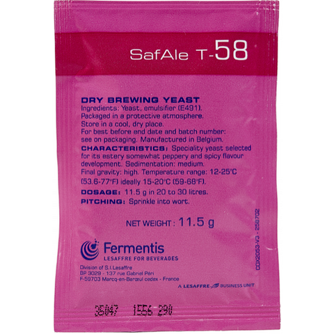 Fermentis SafAle T-58 Dry Yeast