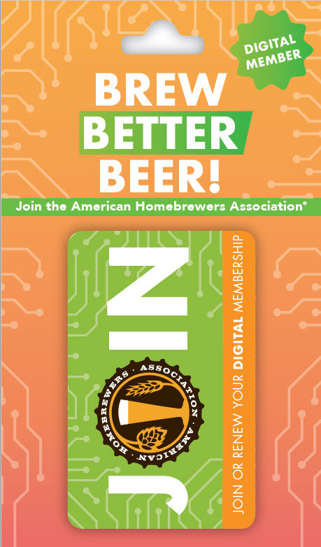 Now selling Digital Memberships to the American Homebrewers Association!