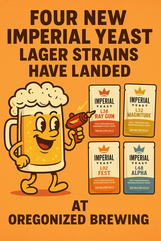 New Lager Strains Have Landed