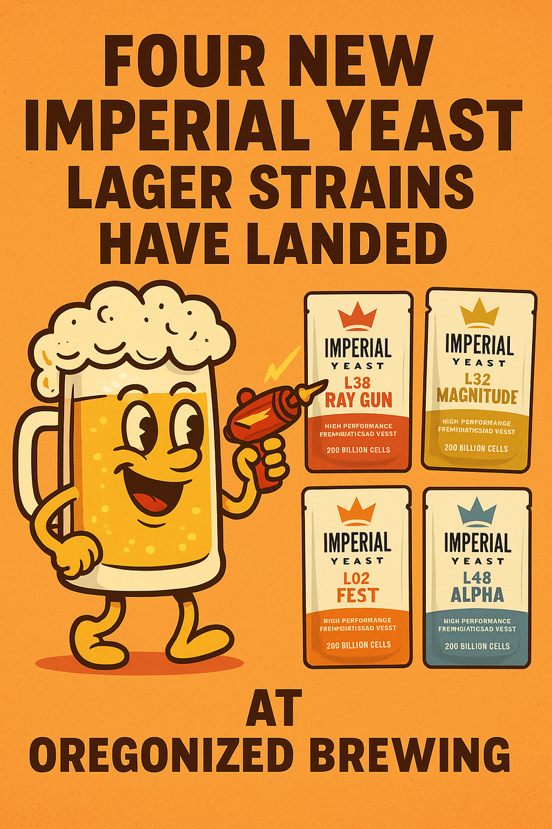New Lager Strains Have Landed – Oregonized Brewing