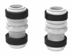 Grainfather G30 Top/Bottom Pump Silicone Tubes with Fixing Rings
