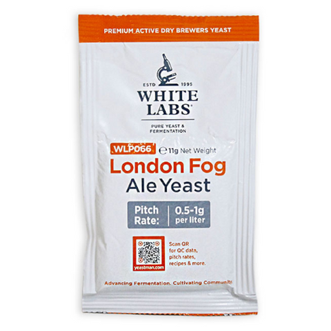 White Labs - WLP066 London Fog Ale Yeast - Dry