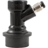 CMBecker Ball Lock Quick Disconnect (QD) | Beverage Out | Flared | High-Quality Plastic QD | NSF Registered | Made in Germany | Assembled in USA