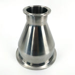Tri-Clamp Concentric Reducer | 4" x 2" | Stainless
