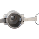 Stainless Steel Camlock - Female Cam X 1/2 in. Barb (Type C)