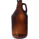 Growler - 64 oz Amber Screw Top