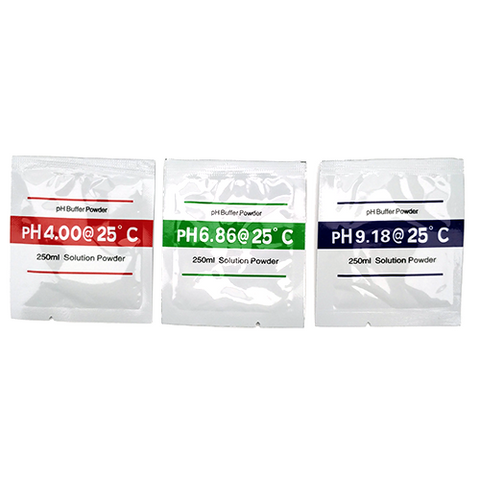 KegLand pH Buffer Solution Powder | 3 Pack | 4.00/6.86/9.18