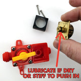 Duotight BlowTie 2 | Spunding Valve | Built-In Pressure Gauge | 0-15 PSI | 8 mm Duotight