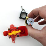 Duotight BlowTie 2 | Spunding Valve | Built-In Pressure Gauge | 0-15 PSI | 8 mm Duotight