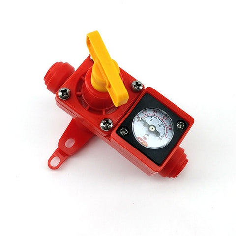 Duotight BlowTie 2 | Spunding Valve | Built-In Pressure Gauge | 0-15 PSI | 8 mm Duotight