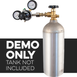 KOMOS® CO2 Regulator to Nitrogen/Argon Tank Adapter