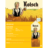 Kolsch Ale - Brewmaster Extract Beer Brewing Kit