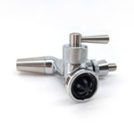 Stainless Steel Beer Faucet | Flow Control | Forward Sealing | NukaTap