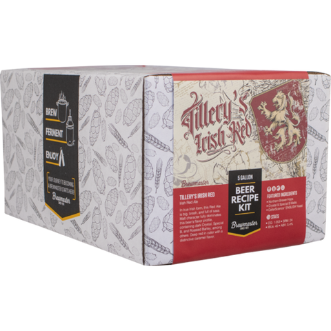 Tillery's Irish Red Ale - Brewmaster Extract Beer Brewing Kit