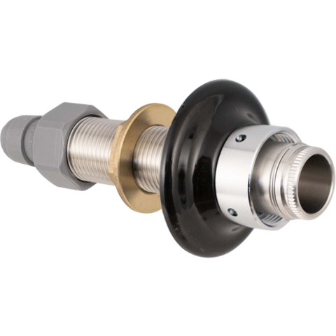 Beer Faucet Shank | Stainless | 4" | 8 mm Duotight Adapter | Intertap | NukaTap