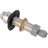 Beer Faucet Shank | Stainless | 4" | 8 mm Duotight Adapter | Intertap | NukaTap