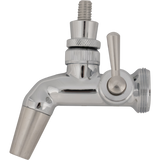 Stainless Steel Beer Faucet | Flow Control | Forward Sealing | NukaTap