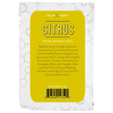 CellarScience® CITRUS Dry Wine Yeast | Premium Wine Yeast