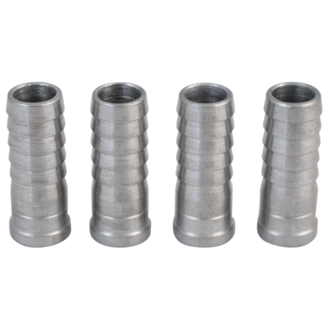 KOMOS® | Flare Fitting | Stainless 5/16" Barb | 4-Pack