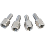KOMOS® | Flare Fitting Set | 1/4 in. Swivel Nut & 5/16 in. Barb | 4-Pack