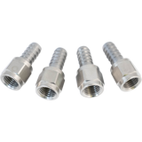 KOMOS® | Flare Fitting Set | 1/4 in. Swivel Nut & 5/16 in. Barb | 4-Pack