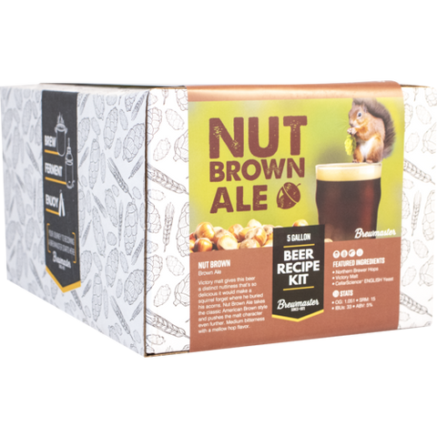 Nut Brown Ale - Brewmaster Extract Beer Brewing Kit