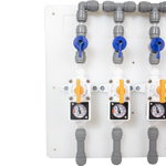 Duotight Draft Regulator Board | Gas Manifold | 6 Way