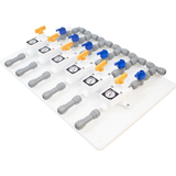Duotight Draft Regulator Board | Gas Manifold | 6 Way