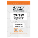 White Labs - WLP860 Munich Lager Yeast - Dry
