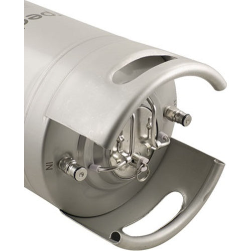 Torpedo Keg | Ball Lock Stainless Steel Corny Keg | Low2 O-Ring