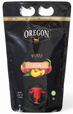 Oregon Fruit Puree - Peach Puree (1.5L Pouch)