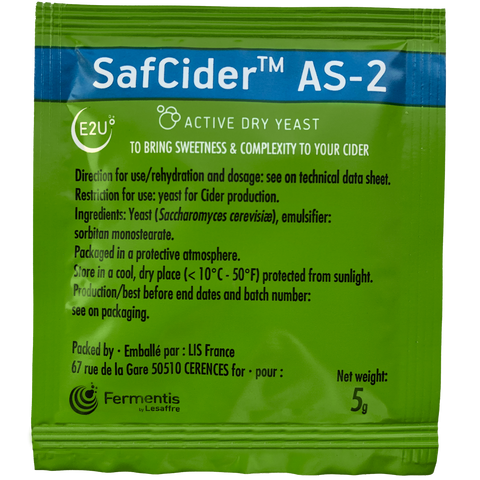 Fermentis SafCider™ AS-2 5g