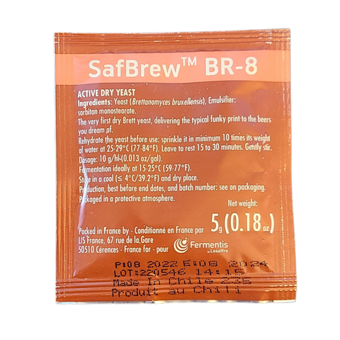 Fermentis SafBrew™ BR-8 Dry Brett Yeast