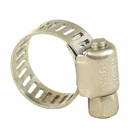 Stainless Steel Hose Clamp - 3/8" to 7/8" OD