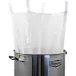 Mesh Grain Bag | Brew In A Bag | BIAB | Fits Most Pots and Kettles | 27.5 x 32.5 in.