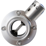 Stainless Steel Butterfly Valve - 1.5" Tri Clamp