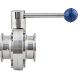 Stainless Steel Butterfly Valve - 2" Tri Clamp