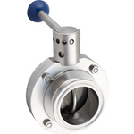 Stainless Steel Butterfly Valve - 2" Tri Clamp