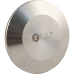 ForgeFit® Stainless Tri-Clamp End Cap - 1.5"