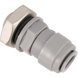 Duotight Push-In Fitting - 8 mm (5/16 in.) x 1/4 in. BSP Bulkhead