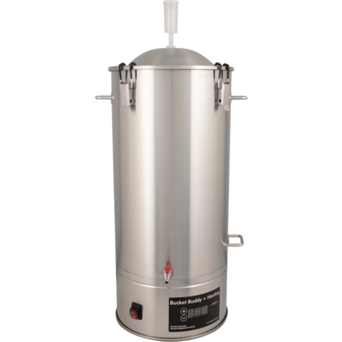 Stainless Bucket Fermenter w/ Heating - 35L/9.25G (110V)
