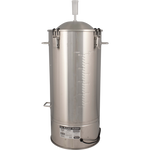 Stainless Bucket Fermenter w/ Heating - 35L/9.25G (110V)