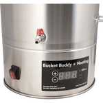 Stainless Bucket Fermenter w/ Heating - 35L/9.25G (110V)