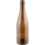 Beer Bottles -  500 ml (16.9 oz) Amber Champagne/Belgian Style - Case of 12
