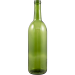 750 mL Champagne Green Bordeaux Wine Bottles - Case of 12