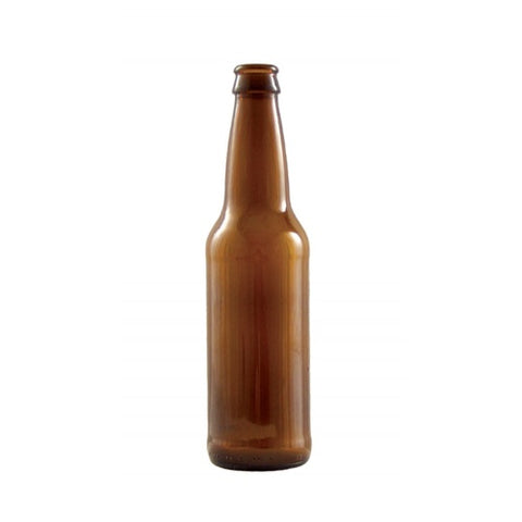 Beer Bottles - 12 oz Amber - Case of 24