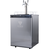 KOMOS® Kegerator with Intertap Stainless Steel Faucets