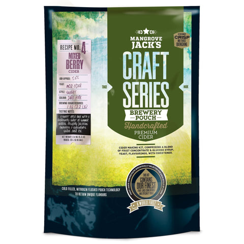 Mangrove Jack’s Craft Series Mixed Berry Cider Kit